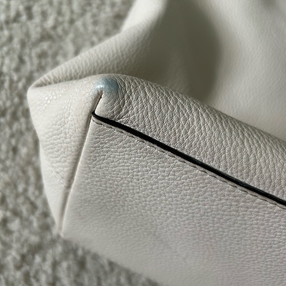 Michael Kors Lexington Large Pebbled Leather Shoulder Bag Light sand - Picture 12 of 12